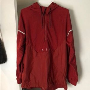 RED XL NIKE WINDBREAKER